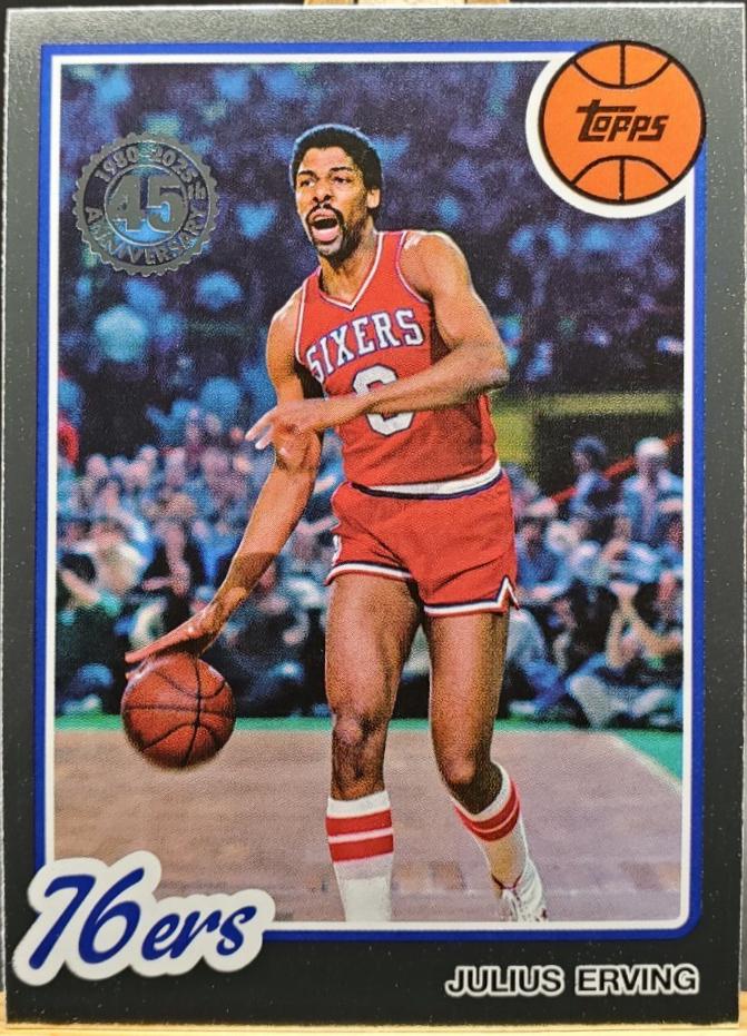 Julius Erving #80BK-2 Prices | 2025 Topps 1980 | Basketball Cards
