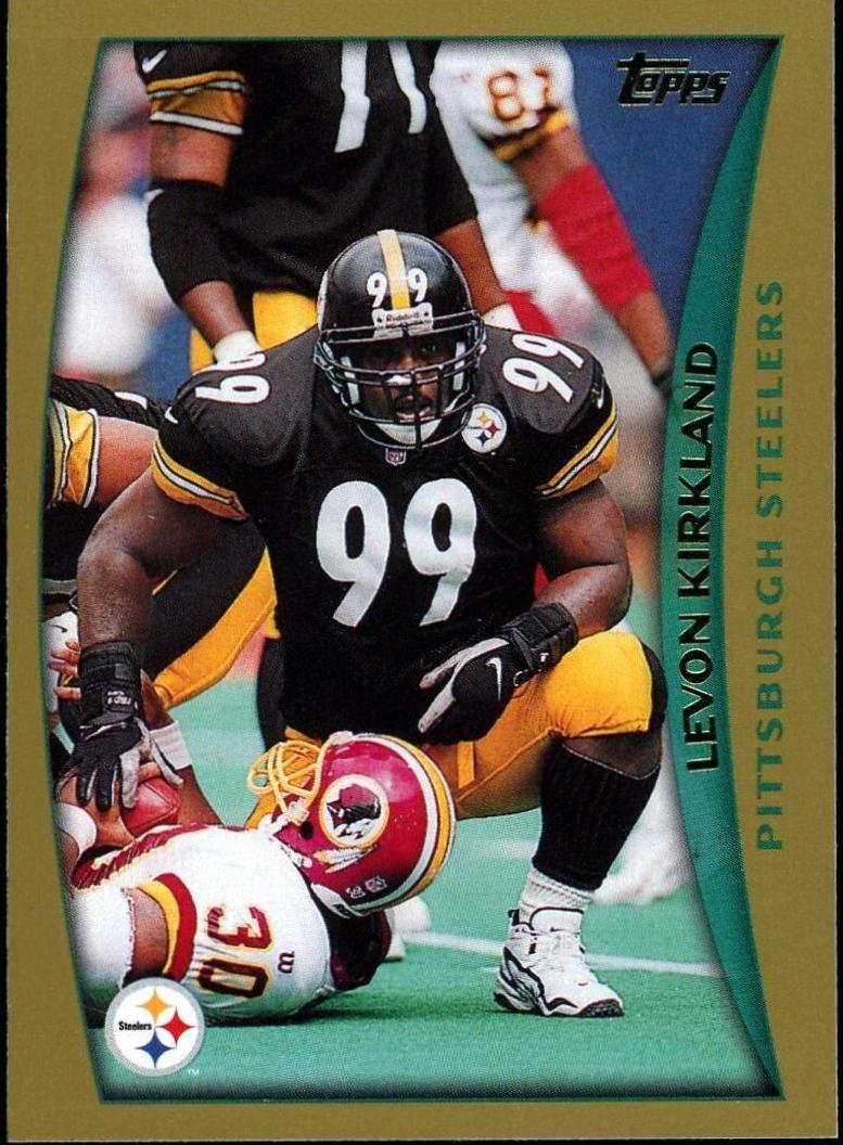 Levon Kirkland #8 Football Cards 1998 Topps
