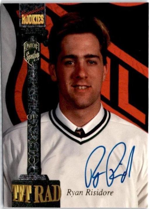 Ryan Risidore #CXII Hockey Cards 1994 Signature Rookies Tetrad
