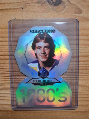 Bernie Nicholls #DC-35 Hockey Cards 2020 SP Signature Edition Legends Decagons