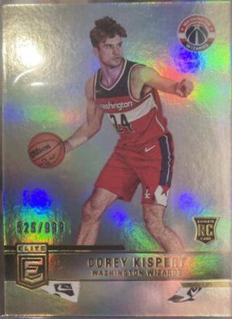 Corey Kispert #234 2021 Panini Donruss Elite Basketball