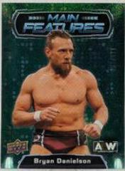 Bryan Danielson [Green] #MF-19 Wrestling Cards 2022 Upper Deck AEW Main Features Prices