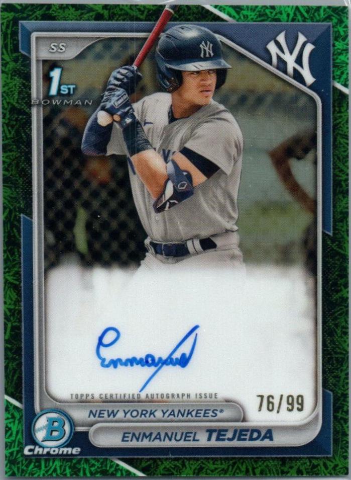 Enmanuel Tejeda [Green Grass Refractor] #CPA-ETE
