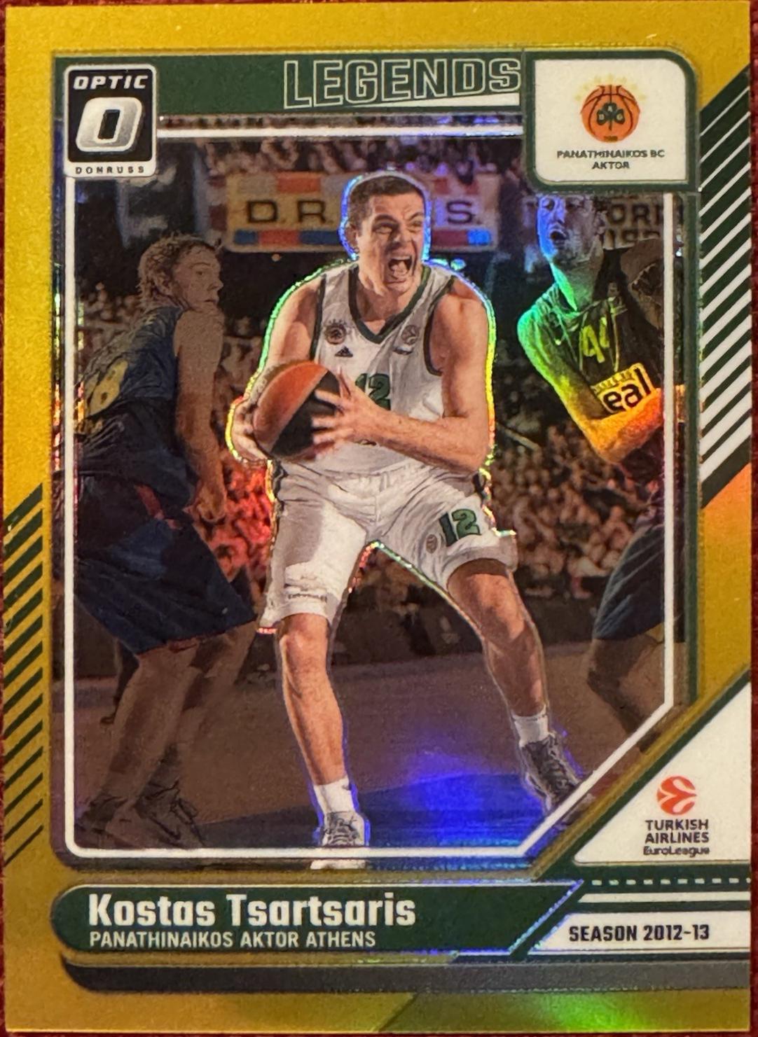 Kostas Tsartsaris [Gold Optic] #184