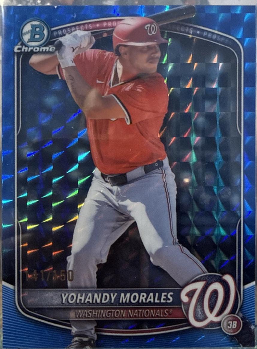 Yohandy Morales [Blue Geometric] #BDC-177