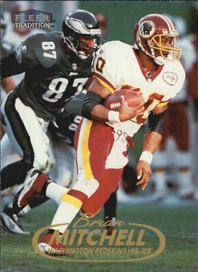 Brian Mitchell #11 Football Cards 1998 Fleer Tradition
