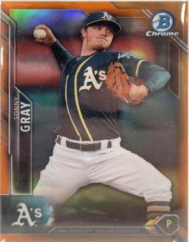 Sonny Gray [Orange Refractor] #85