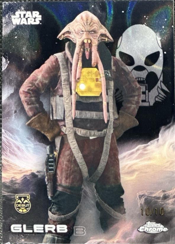Glerb [Black] #121 Prices | Star Wars 2025 Topps Chrome | Star Wars Cards