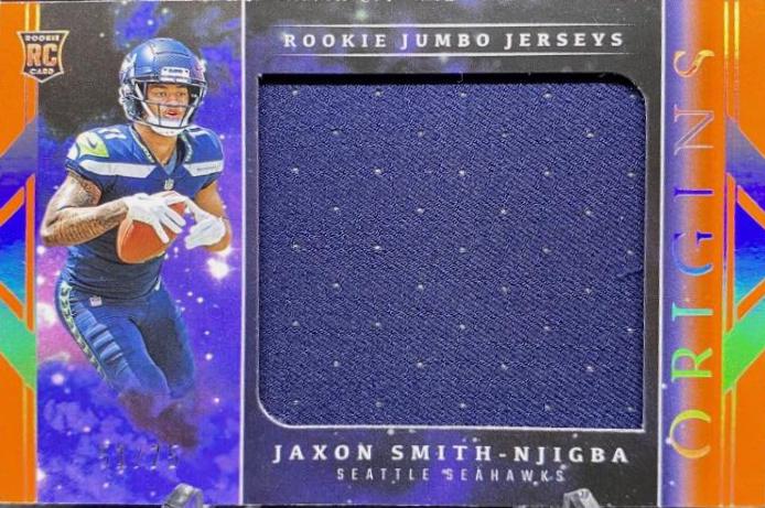 Jaxon Smith Njigba [Orange] #RJJ-JSN Prices | 2023 Panini Origins