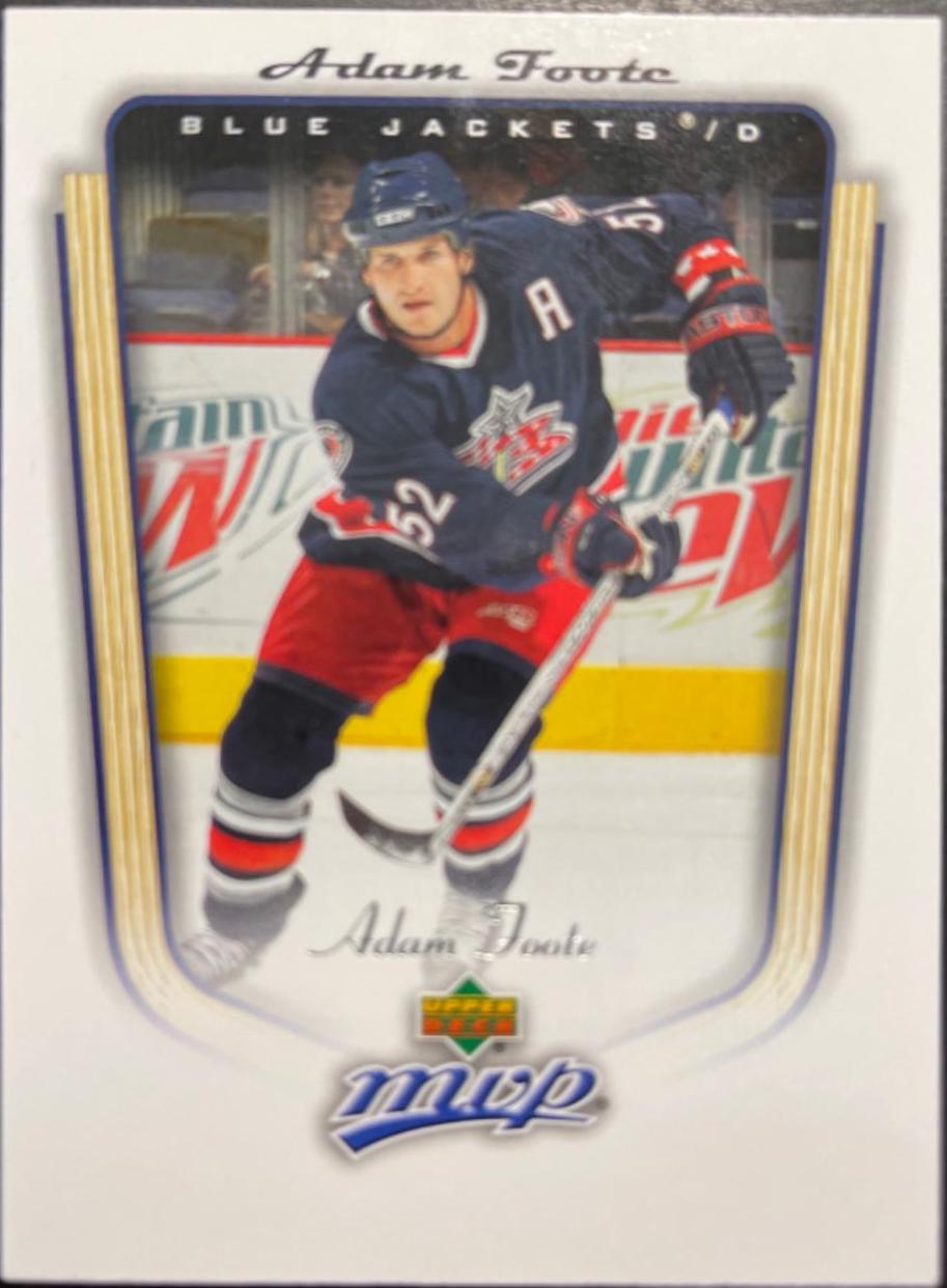 Adam Foote #121 Hockey Cards 2005 Upper Deck MVP