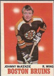 Johnny McKenzie #6 Hockey Cards 1970 O-Pee-Chee