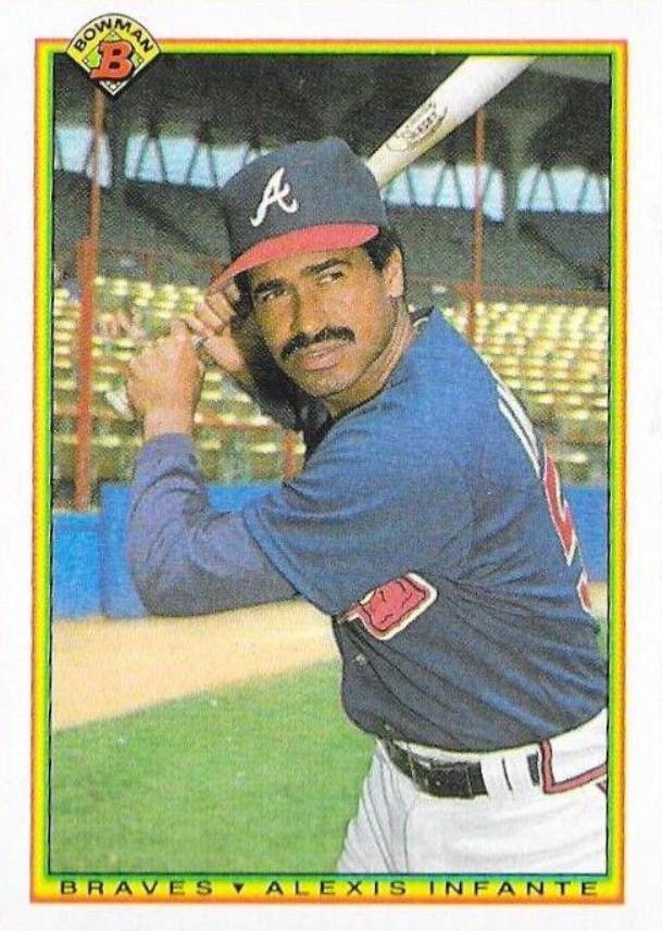 Alexis Infante #17 Baseball Cards 1990 Bowman