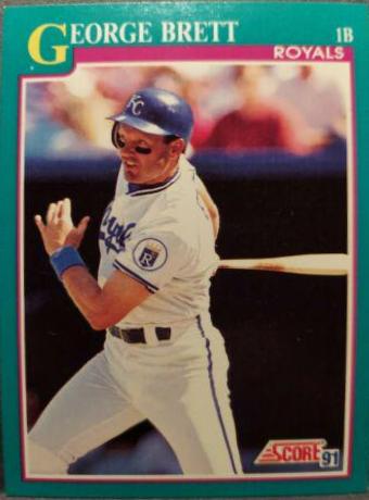 George Brett #120 Cover Art
