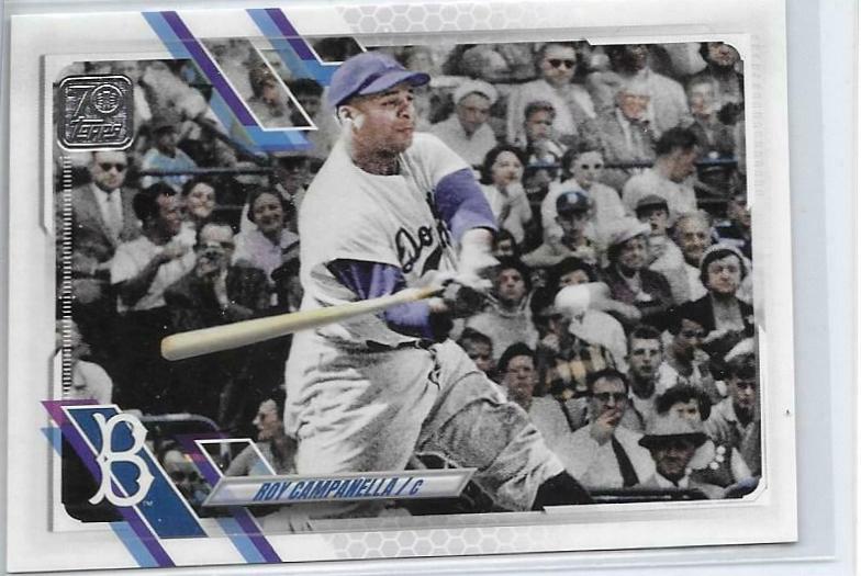 Roy Campanella #US294 2021 Topps Update Baseball