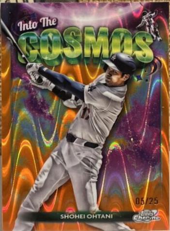 Shohei Ohtani [Orange Galactic Refractor] #ITC-7