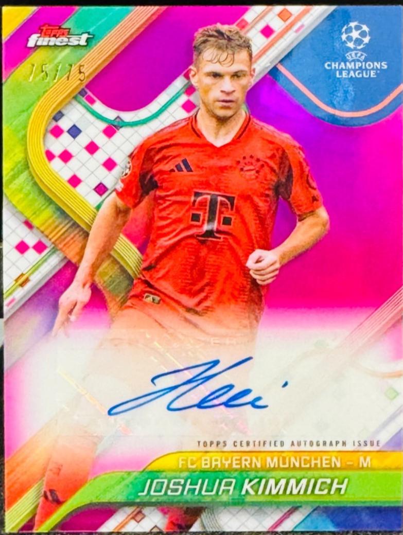 Joshua Kimmich [Magenta Refractor] #BA-JK Prices | 2024 Topps