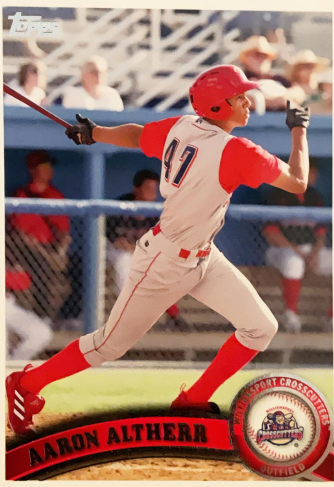 Aaron Altherr #16 Baseball Cards 2011 Topps Pro Debut