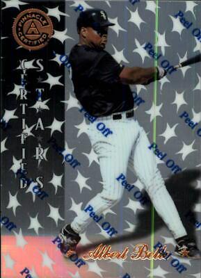 Albert Belle #140 1997 Pinnacle Certified Baseball