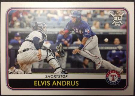 Elvis Andrus #2 Baseball Cards 2020 Topps Big League