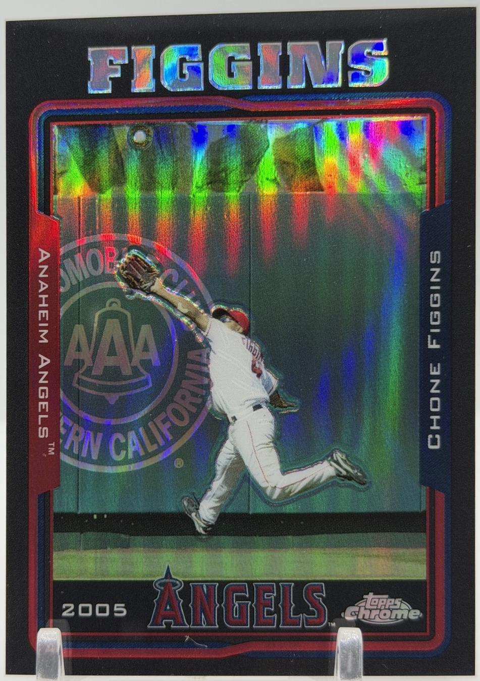 Chone Figgins [Black Refractor] #51