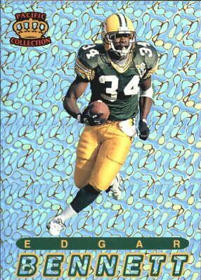 Edgar Bennett #6 Football Cards 1994 Pacific Prisms