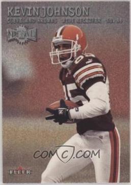 Kevin Johnson #193 2000 Metal Football