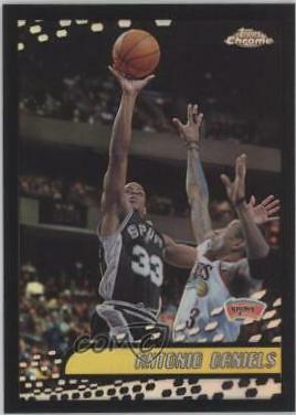 Antonio Daniels Black Refractor #6 Basketball Cards 2001 Topps Chrome