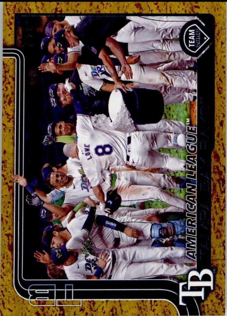 Tampa Bay Rays [Gold Foil] (2025 Topps)
