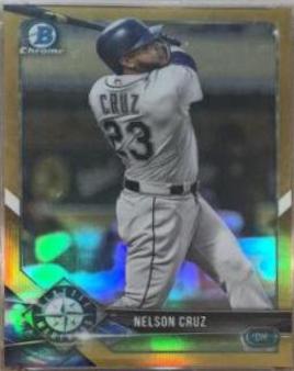 Nelson Cruz [Gold Refractor] #9