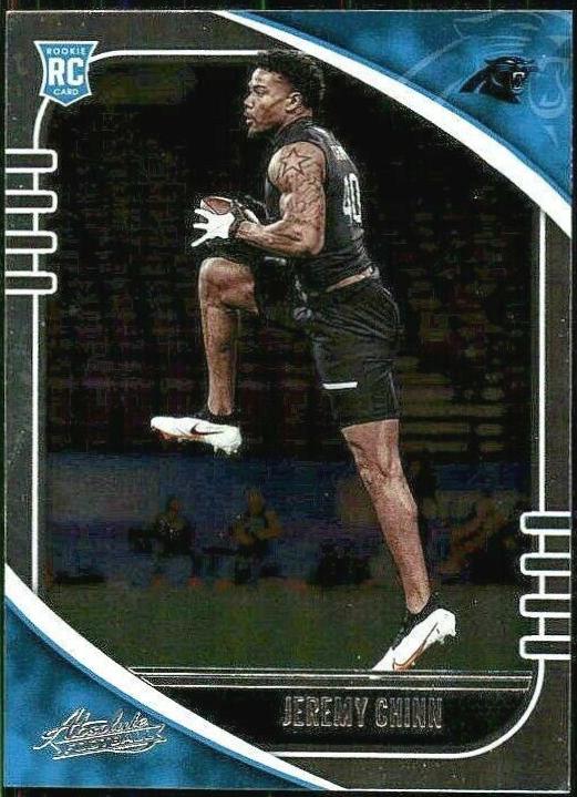 Jeremy Chinn #156 Football Cards 2020 Panini Absolute
