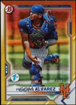 Francisco Alvarez [Gold Foil] #BFE-53