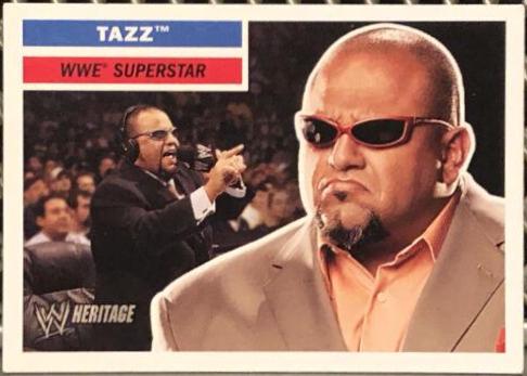 Tazz #51 Wrestling Cards 2005 Topps Heritage WWE