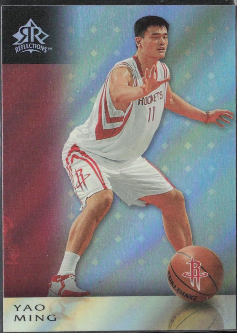 Yao Ming #36 2006-07 Upper Deck Reflections Basketball