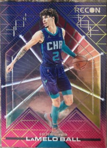 LaMelo Ball #1 Basketball Cards 2021 Panini Recon