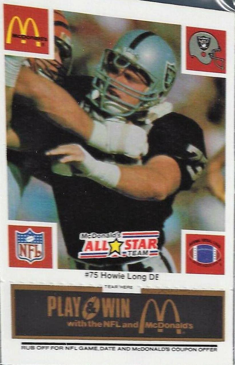 1986 Howie Long [Black] #75