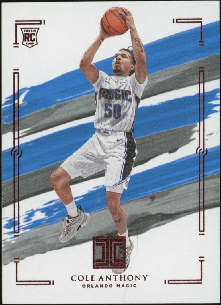 Cole Anthony #86 2020-21 Panini Impeccable Basketball