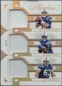 Peyton Manning / Jeff Saturday / Reggie Wayne