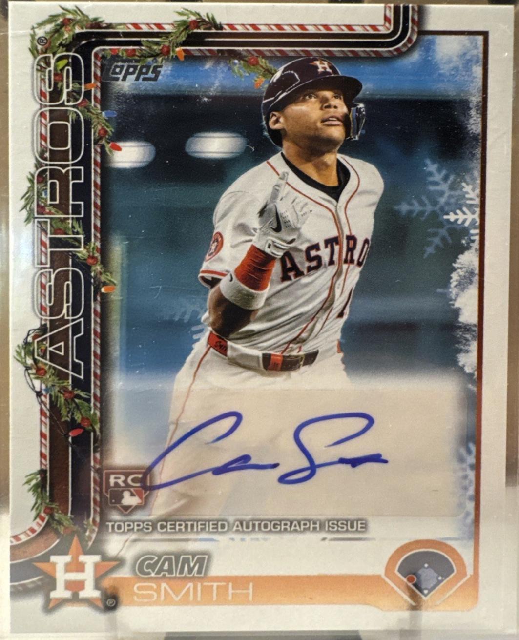 Cam Smith #PA-CSM Prices | 2025 Topps Holiday Player Autograph 