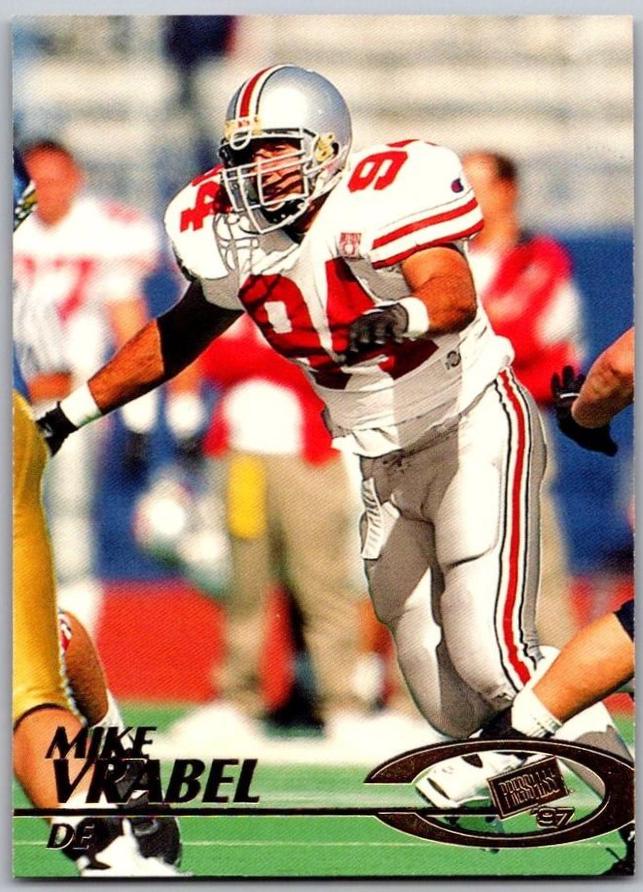Mike Vrabel #28 1997 Press Pass Football
