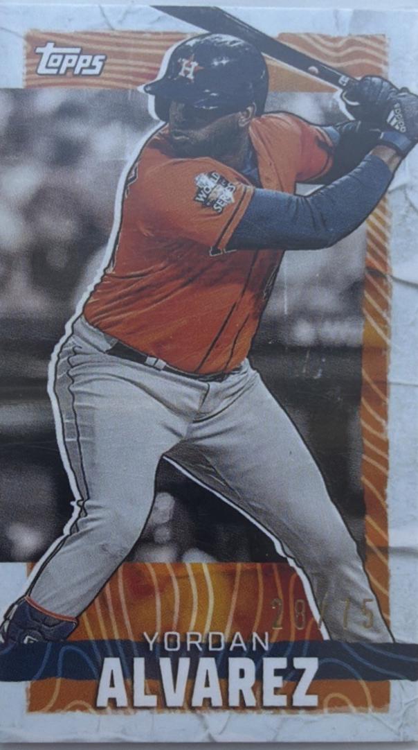 Yordan Alvarez #MRIP-YA 2023 Topps Rip Mini Card Baseball