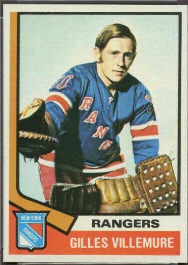 Gilles Villemure #179 Hockey Cards 1974 Topps