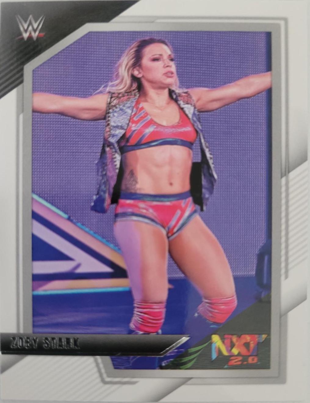 Zoey Stark #6 Wrestling Cards 2022 Panini NXT WWE