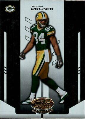 Javon Walker #44 2004 Leaf Certified Materials Football