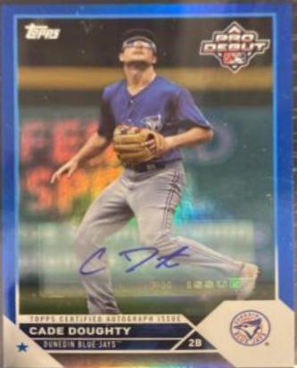 Cade Doughty [Autograph Blue] #PD-11