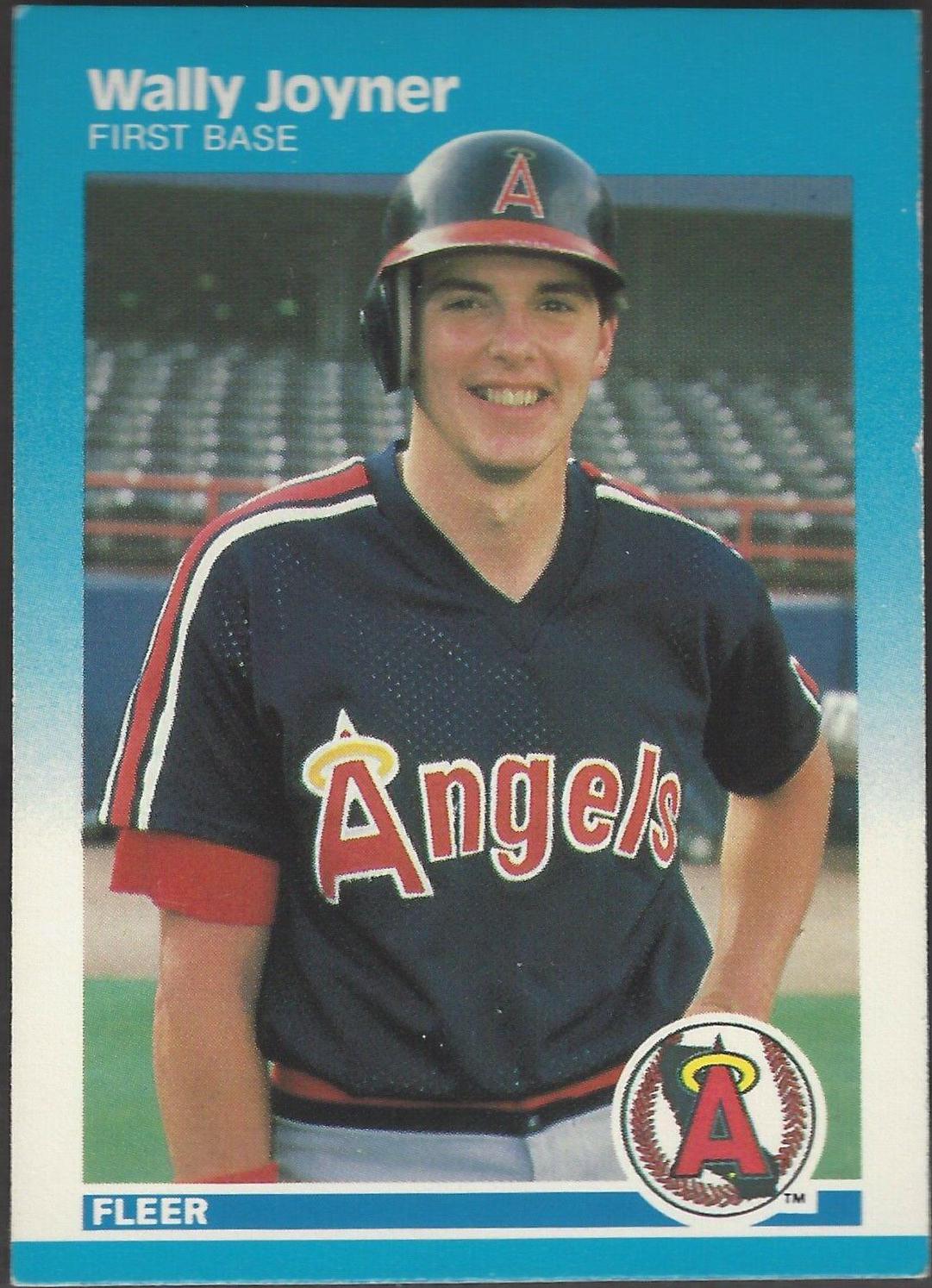 Wally Joyner #86 Baseball Cards 1987 Fleer