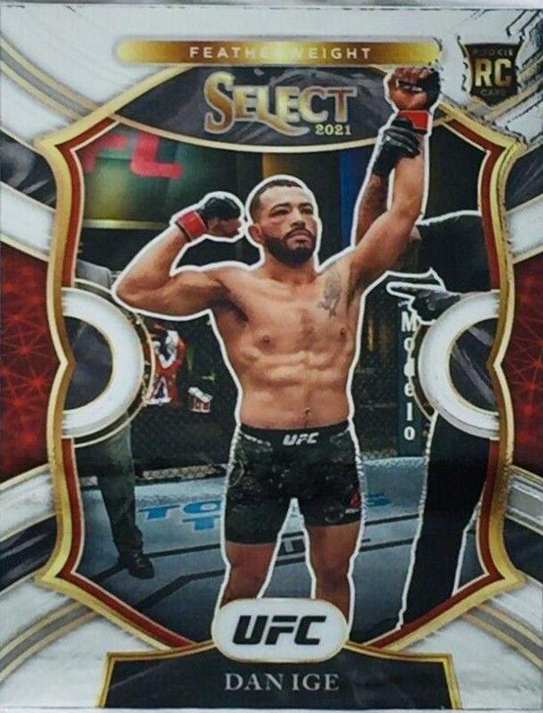 Dan Ige #2 Ufc Cards 2021 Panini Select UFC