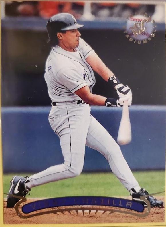 Vinny Castilla #5 Baseball Cards 1996 Stadium Club