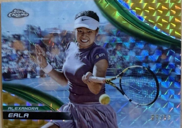 Alexandra Eala [Gold Geometric Refractor] #171