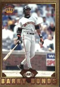 Barry Bonds #GD-213 1997 Pacific Crown Collection Baseball