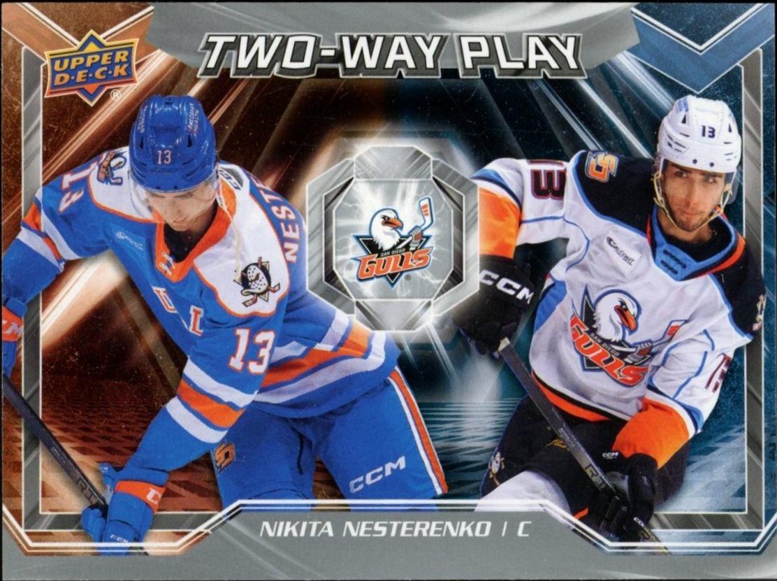Nikita Nesterenko #TWP-8 Hockey Cards 2024 Upper Deck AHL Two-Way Play
